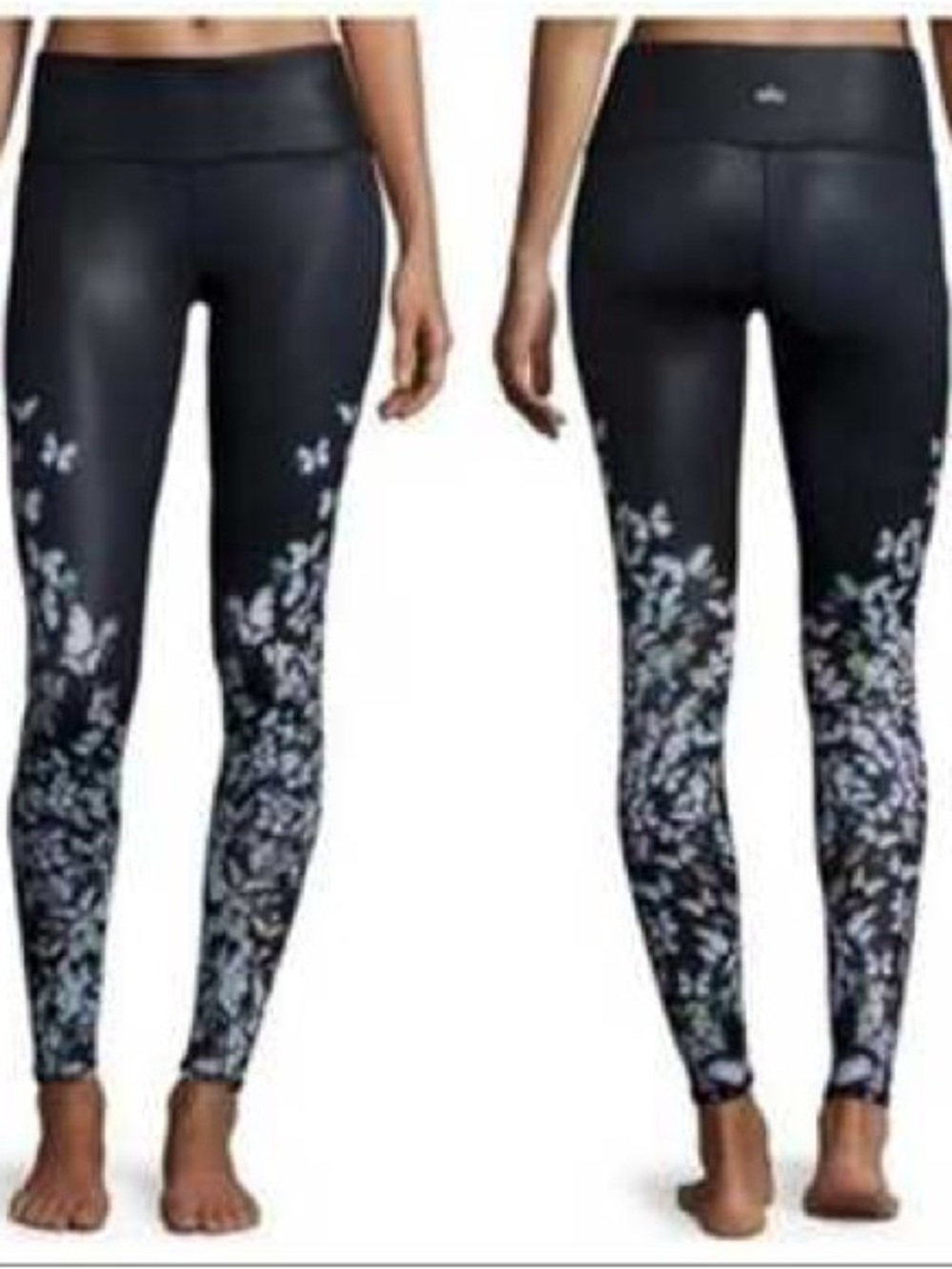 Alo Yoga Gypset Goddess Airbrush Butterfly Leggings